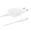 Samsung EP-T2510 25W USB-C greitasis įkroviklis baltas, PPS, Super Fast Charging