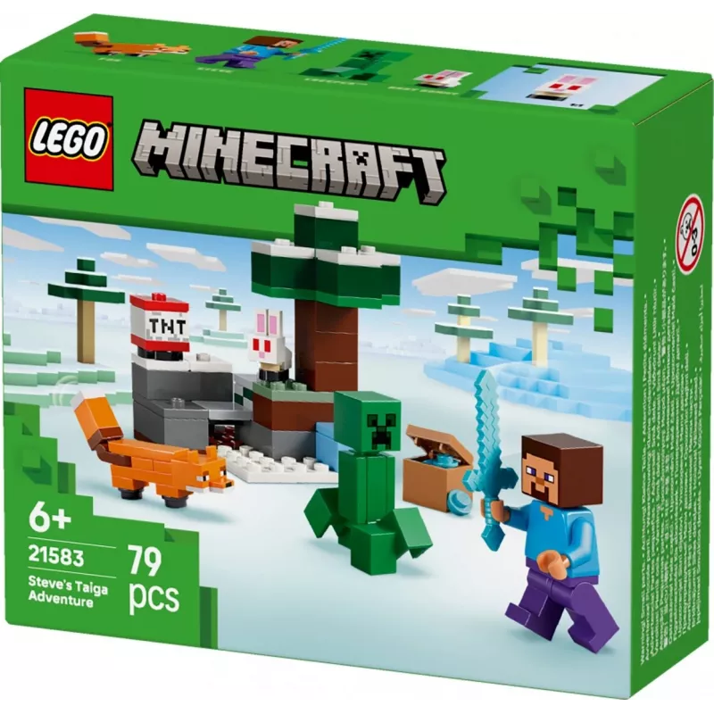 LEGO MINECRAFT 21583 Steve'o taigos nuotykiai
