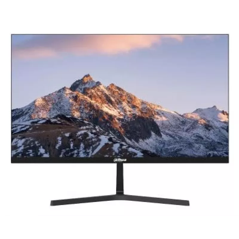 27 colių IPS LED monitorius DAHUA LM27-B221S, Full HD 1920×1080, 178° žiūrėjimo kampas, įmontuoti garsiakalbiai, VESA, juodas