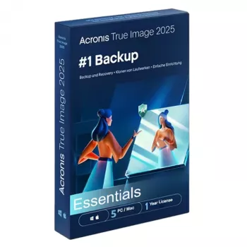 Acronis True Image Essentials 5 PC/Mac raktas