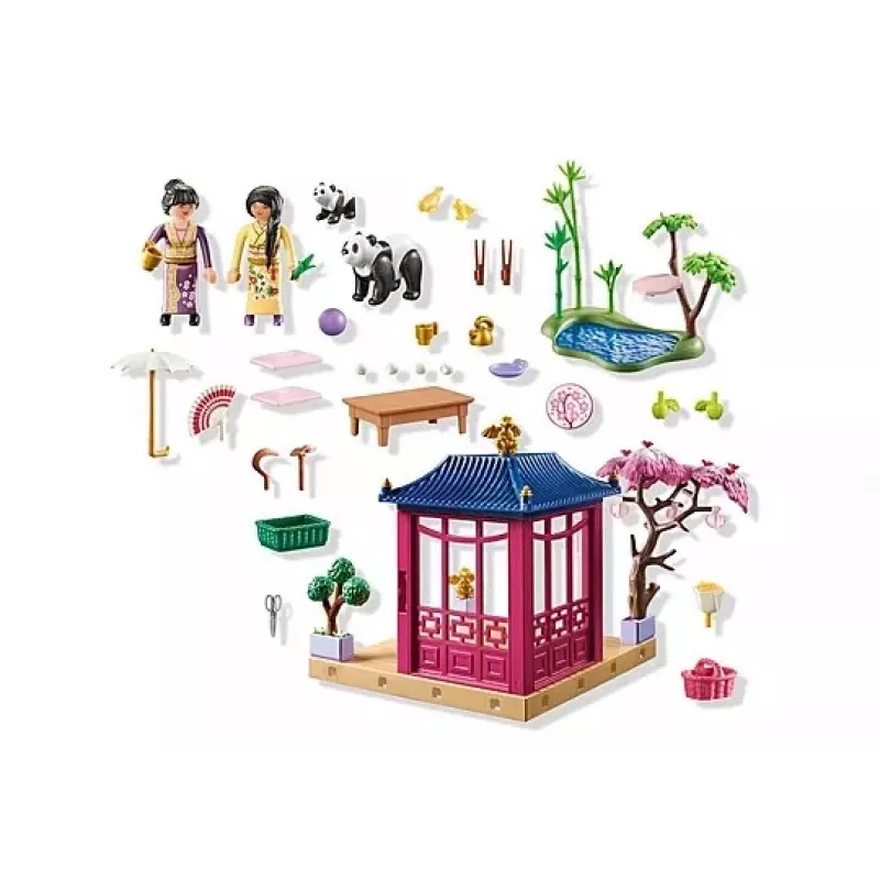 Playmobil My Life Azijietiškas sodas su Panda