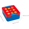 LEGO 40580001 Ryškiai mėlynas pietų rinkinys – vaikiška priešpiečių dėžutė ir gertuvė