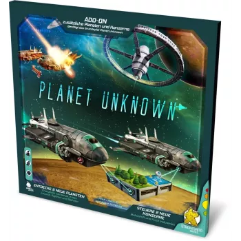 Planet Unknown - Naujos planetos ir korporacijos, stalo žaidimo plėtinys