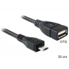 USB laidas DeLOCK 50cm Micro-USB B USB 2.0 A 83183