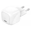 Belkin BoostCharge 30W USB-C greitasis įkroviklis nešiojamiesiems kompiuteriams, išmaniesiems telefonams ir planšetėms, baltas