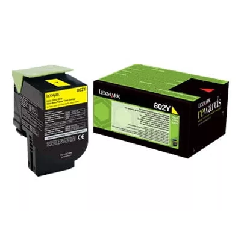 Toneras Lexmark 80C20Y0 geltonas 3000 puslapių