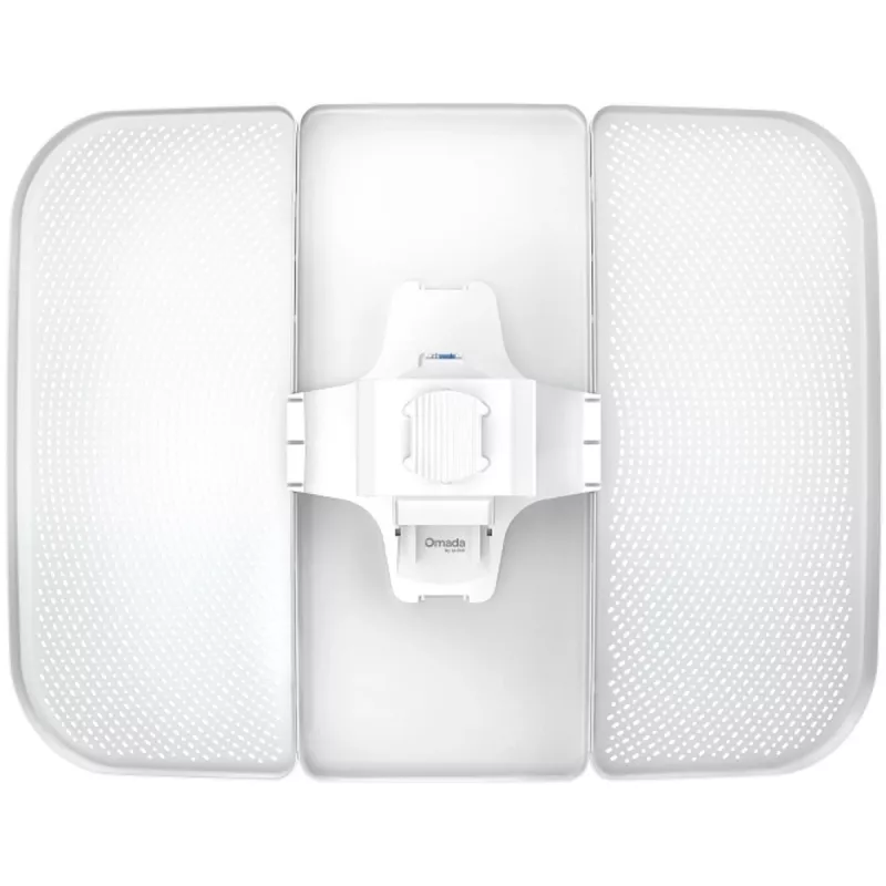 Tinklinis tiltas TP-LINK Beam Bridge 5 UR KIT, 5 GHz vienos juostos, Wi‑Fi 5 (802.11ac), Gigabit Ethernet, išorinė antena, maks. atstumas 15000 m, baltas