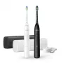 Įkraunamas soninis dantų šepetėlis Philips Series 5500 HX7119/02 – 2 rankenos, 2 šepetėlių galvutės, Li‑Ion baterija, Daily care ir Whitening režimai
