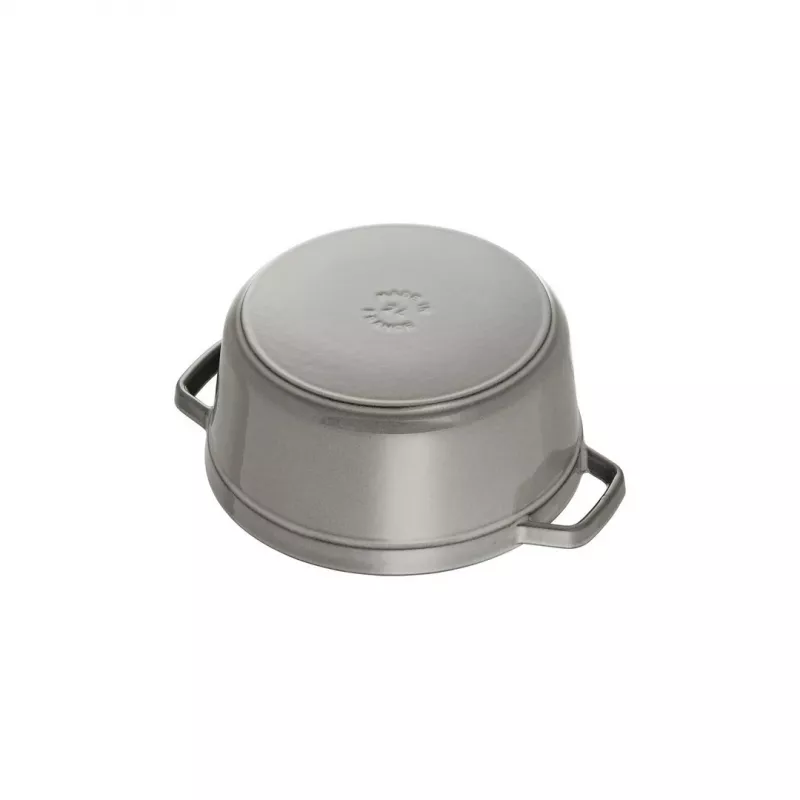 Staub Cocotte 3.8 L apvalus ketaus troškintuvas kepimo indas