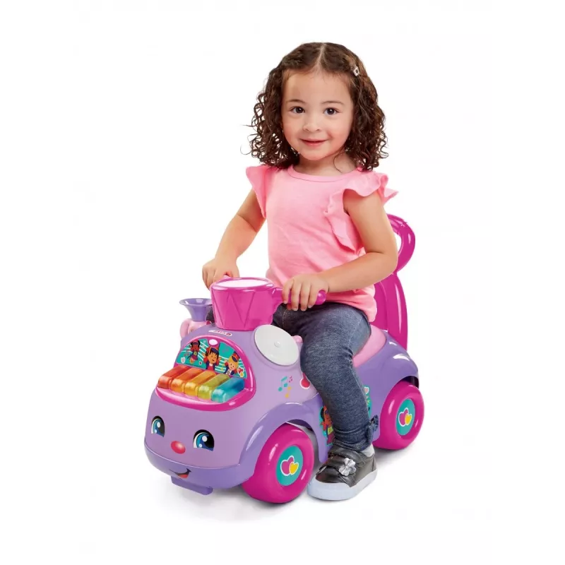 Važinėjamas žaislas Fisher Price Musical Parade violetinis