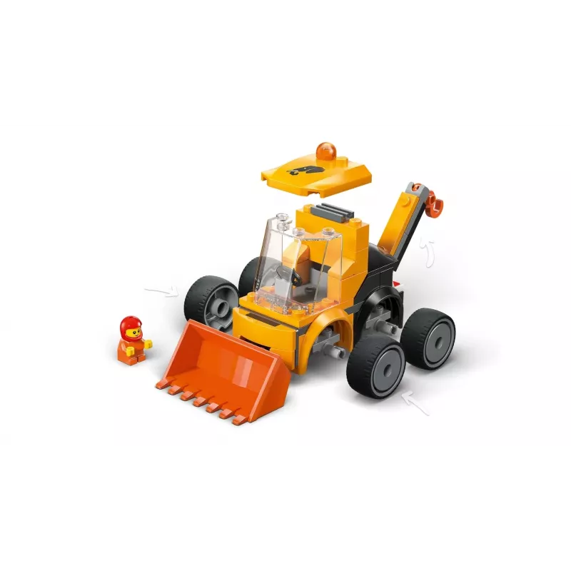 LEGO CITY 60483 Rides - Statybinis krautuvas