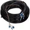 Vienmodis LC šviesolaidinis kabelis Ubiquiti FC-SM-300 91,44 m Juodas