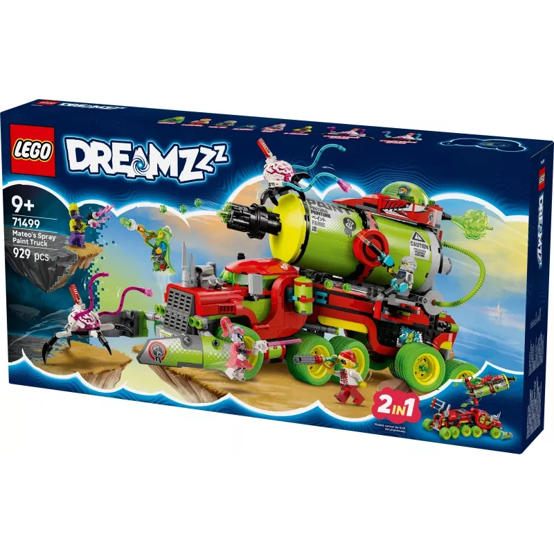 LEGO DREAMZZZ 71499 Mateo purškimo sunkvežimis