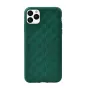 Minkštas apsauginis dėklas Devia Woven2 iPhone 11 Pro, žalias