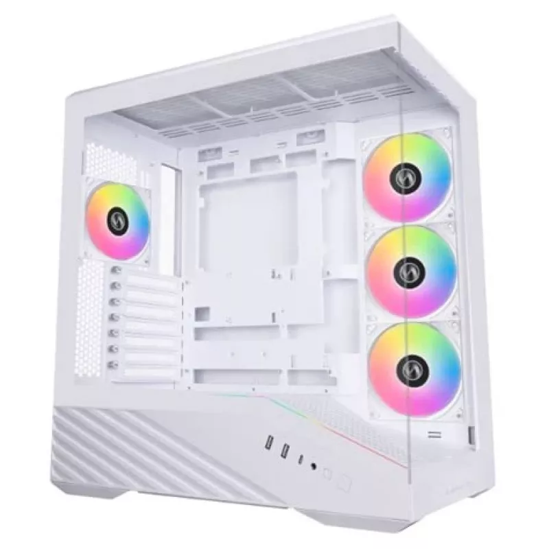 Kompiuterio korpusas Lian Li Vector V100 Midi Tower baltas