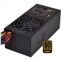 SilverStone TFX Series SST-TX300 - Maitinimo blokas (vidinis) - TFX12V / ATX12V 2,4 - 80 PLUS Bronze - AC 100-240 V - 300 W - aktyvi PFC - juoda (SST-TX300)