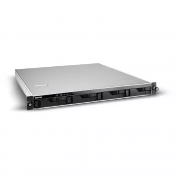 NAS Asustor Lockerstor 4RD Rack 1U Intel Atom C3538 8GB DDR4 Pilka
