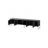 TV spintelė cama meble VERA 190x40x50 cm matinė juoda
