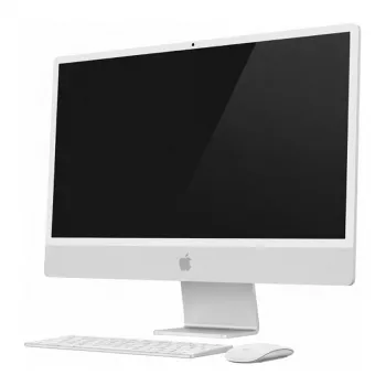 Apple iMac 24 inch Sidabrinis CTO M4 10-Core CPU (32 GB, 1 TB) (Z1EJ-02100000)