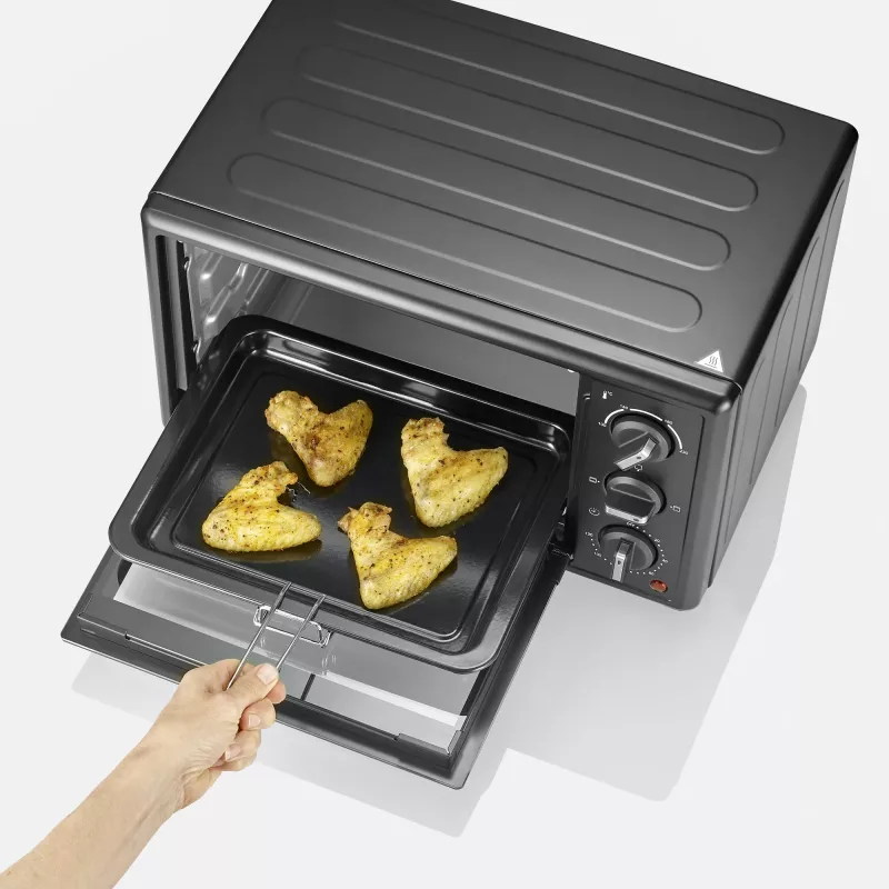 Elektrinė mini orkaitė SEVERIN TO 2078 – 20 l, 1600 W, juoda