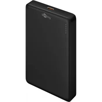 Goobay Magnetinis belaidis powerbank | 70183 | 10000 mAh | USB-C | Juoda