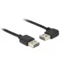 USB laidas DeLOCK 85176 USB 2.0 0,5 m juodas