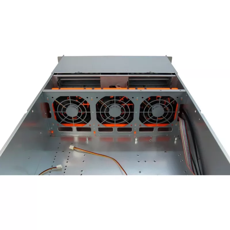 Inter-Tech IPC 4U-4416 Rackversion išplėstinis ATX / SSI EEB juodas