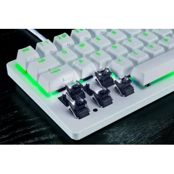 Razer RZ03-04990100-R3M1 klaviatūra žaidimams USB QWERTY JK tarptautinė balta