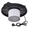 Scheppach Dc100 65L 1200W dulkių siurblys 230V, mėlynas