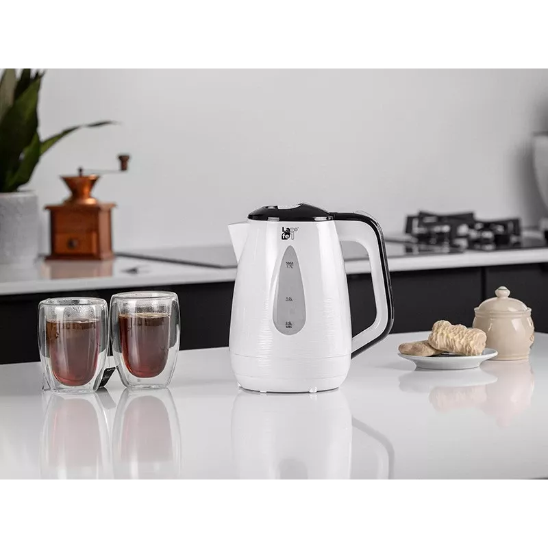 Elektrinis virdulys LAFE 1,7 l 2200 W baltas