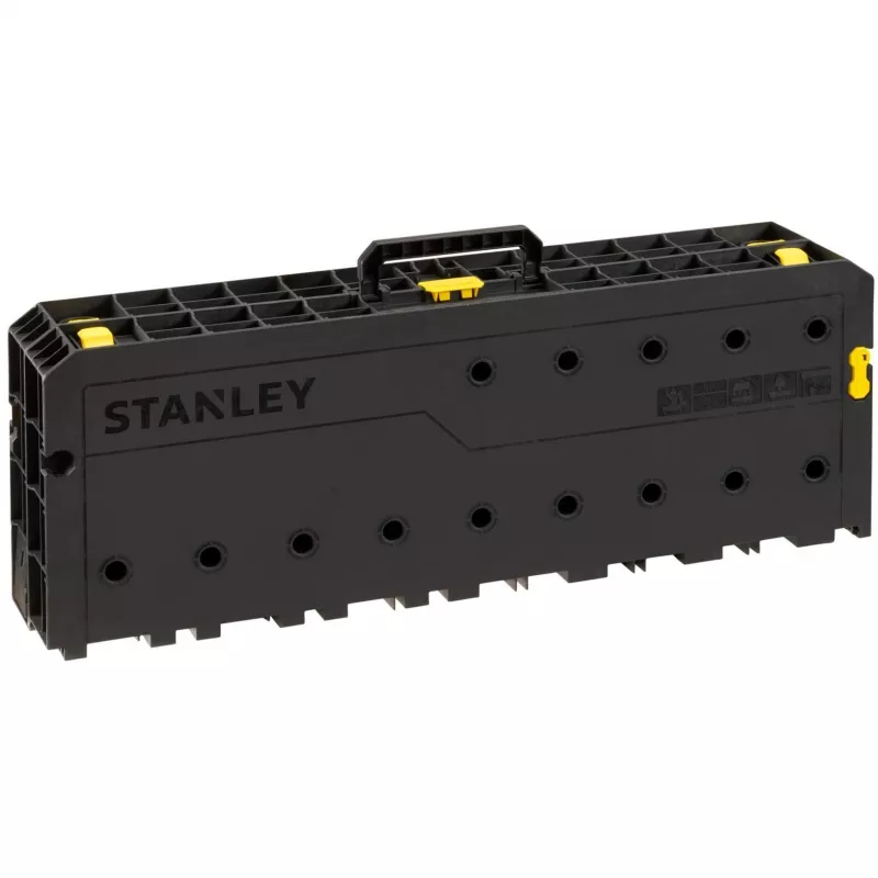 Sulankstomas darbo stalas Stanley STST83492-1 juodas, 320 kg apkrova, 850 mm plotis
