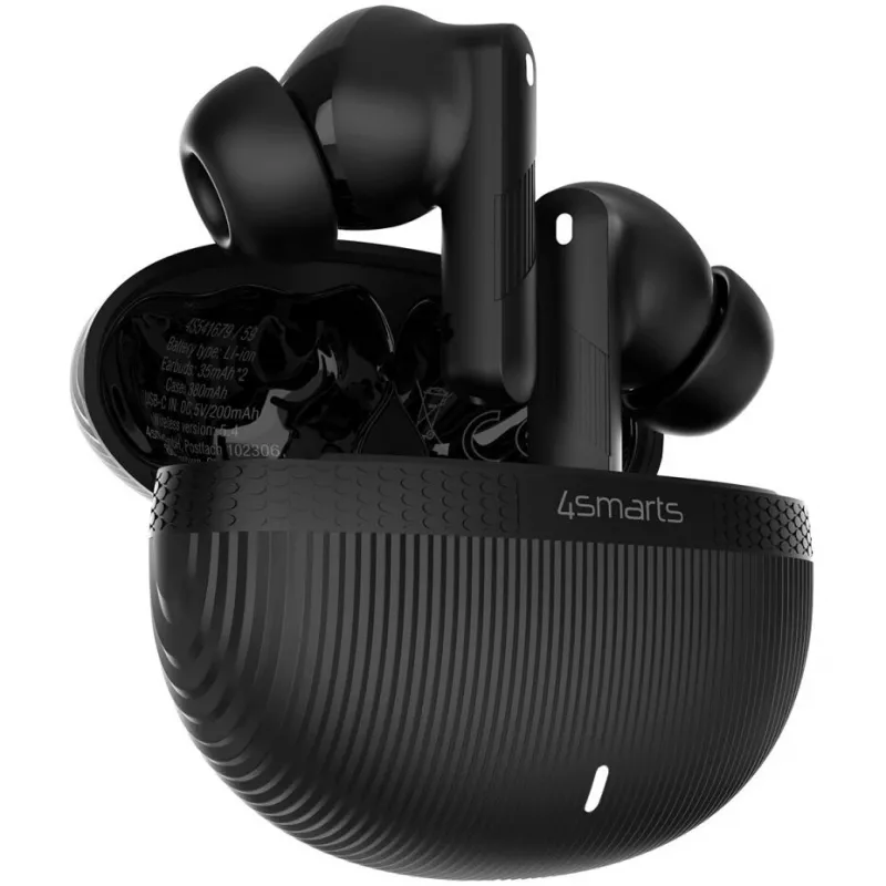 4smarts SkyBuds Pro ANC belaidės ausinės True Wireless Stereo juodos