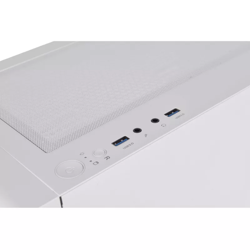 Thermaltake S200 TG Tempered Glass ARGB Snow Edition vidutinis kompiuterio korpusas