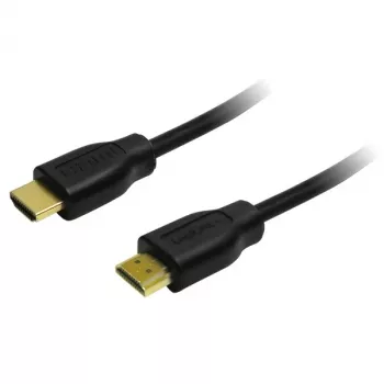 LogiLink CH0055 greitaeigis HDMI 1.4 kabelis su Ethernet, A–A kištukai, paauksuoti kontaktai, 20 m, juodas