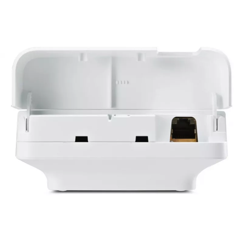 DECT IP bazinė stotelė Gigaset N770 IP Pro – 120 kanalų, HTTPS/SIPS/SRTP/SSL/TLS, patalpose iki 50 m, lauke iki 300 m, balta