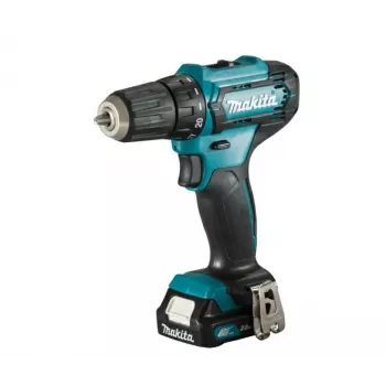 Gręžtuvas Makita DF333DSAE 1700 RPM, greitai užveržiamas griebtuvas, 1,2 kg, juodas, mėlynas