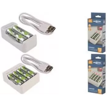 Baterijų įkroviklis Ansmann BASIC IV Universal USB