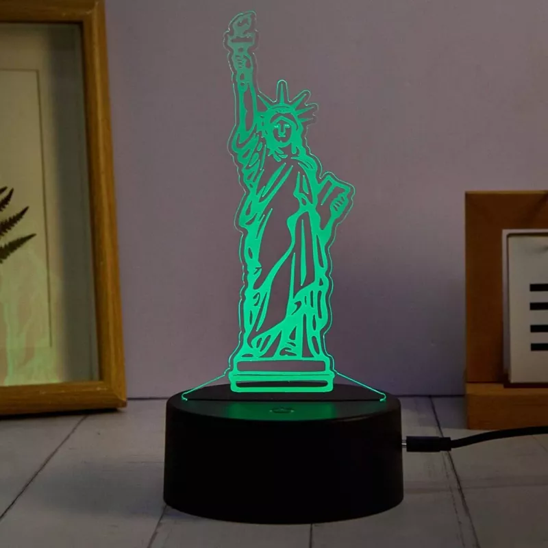 Manta SNL125RGB LED dekoratyvinė RGB 3D pastatų lemputė