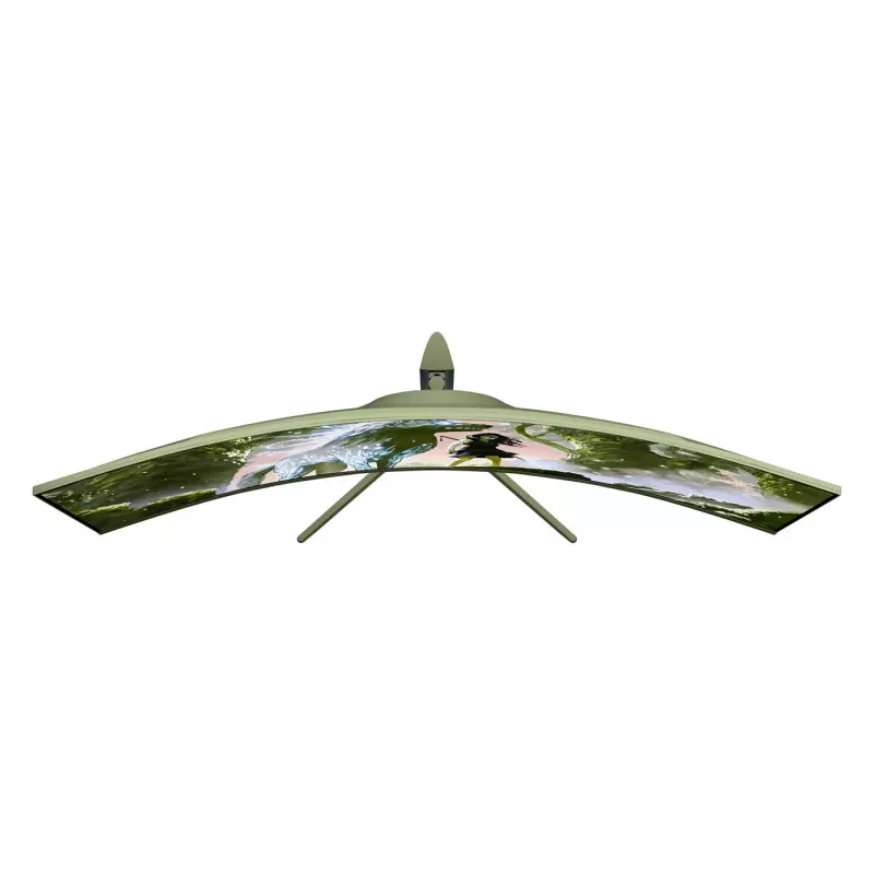 Išlenktas kompiuterio monitorius Arozzi Nova 49 colių (124,5 cm) Dual QHD 5120×1440 LED VA, 4 ms, žalias