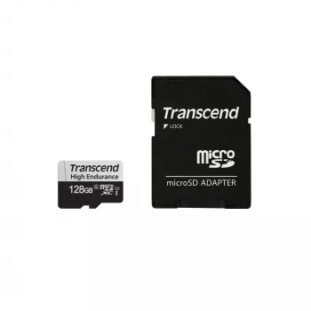 Flash atmintis Transcend 128GB MicroSDXC UHS-I 350V