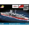 Konstruktorius Cobi Battleship Tirpitz – 593 detalės, mastelio modelis su demonstravimo stovu