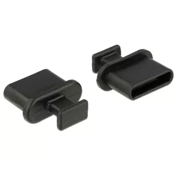 Apsauginis kištukas USB Type-C DeLOCK 64013 juodas