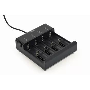 Gembird BC-USB-02 USB įkroviklis ličio jonų, NiCd, NiMH baterijoms