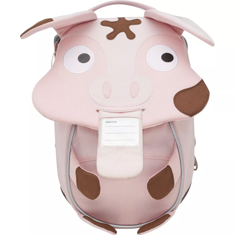 Vaikiška kuprinė Affenzahn Little Friend Tonie Pig rožinė/ruda – mažas vaikiškas kuprinė