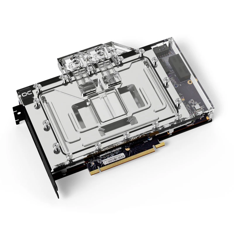 Alphacool 13463 galinė plokštė akrilas aliuminis juoda 145,2 mm