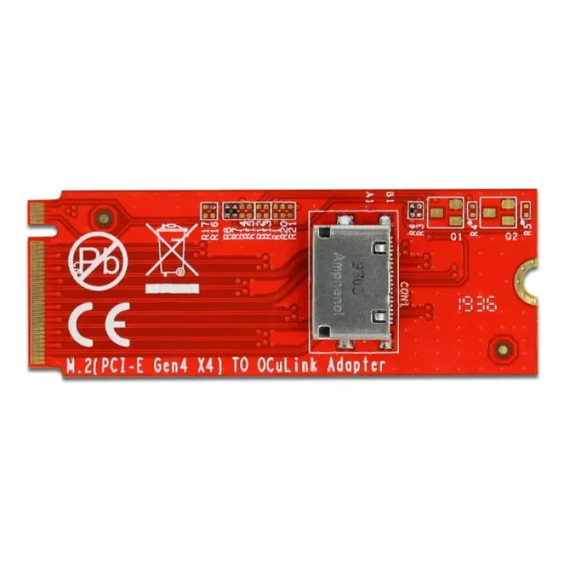 M.2 Key M į 1 x OCuLink SFF-8612 keitiklis DeLOCK 64106