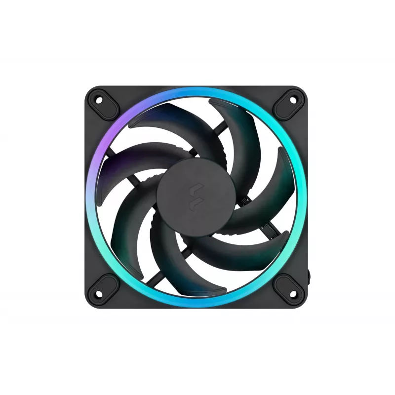 Fractal Design Momentum 12 RGB 120mm ARGB korpuso ventiliatorius – juodas