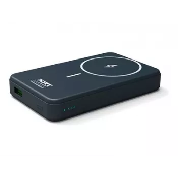 Power Bank Port Designs 907005 10000 mAh belaidžiu įkrovimu juodas
