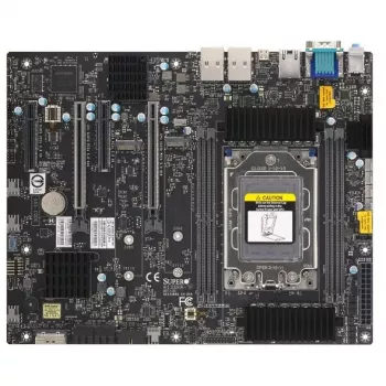 Pagrindinė plokštė Supermicro MBD-H13SRA-F TRX50 Socket sTR5 ATX DDR5 4×DIMM 96GB ECC M.2 SATA III 2×GbE IPMI