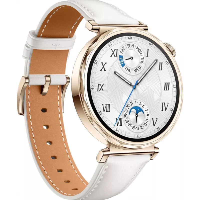 Huawei WATCH GT 5 41mm | Išmanusis laikrodis | GPS | AMOLED | 1,32 colio | Baltas